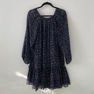 Ulla Johnson Adena Shibori Silk Dress Size 4
